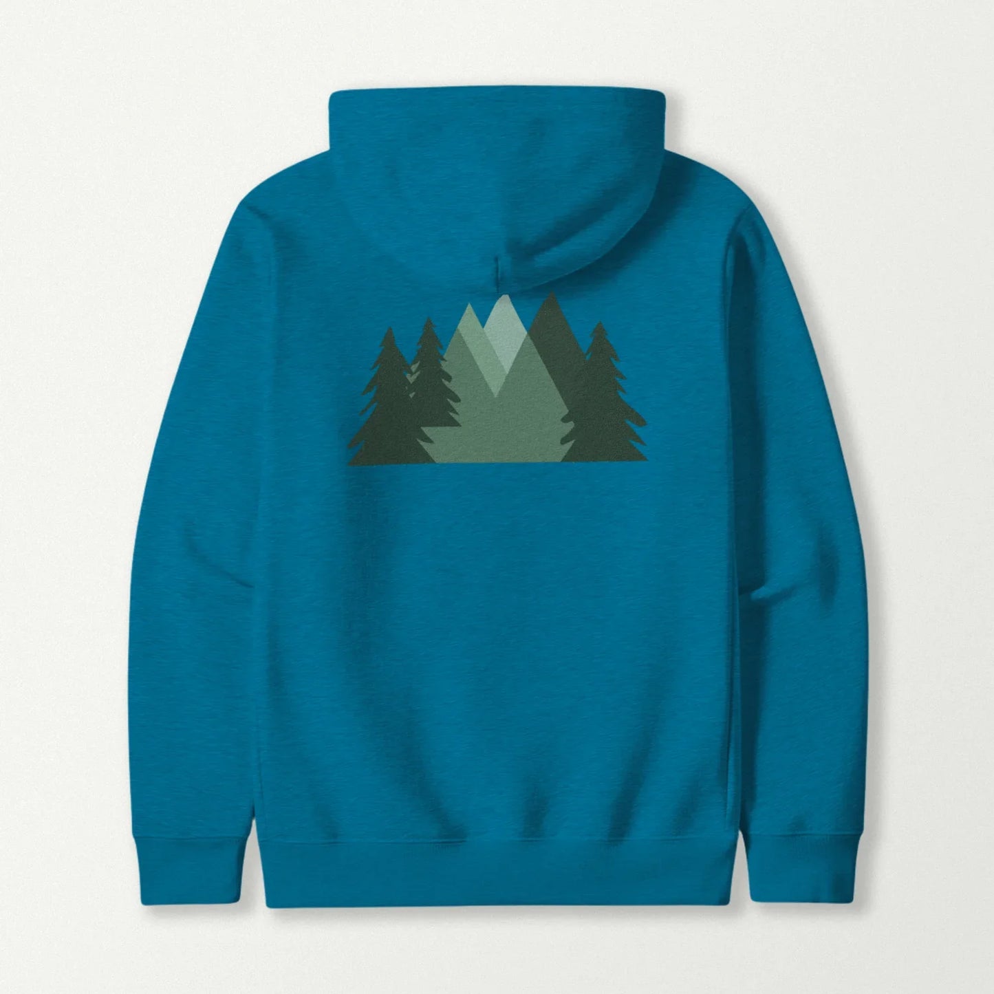 Forest & Mountains Silhouette Hoodie