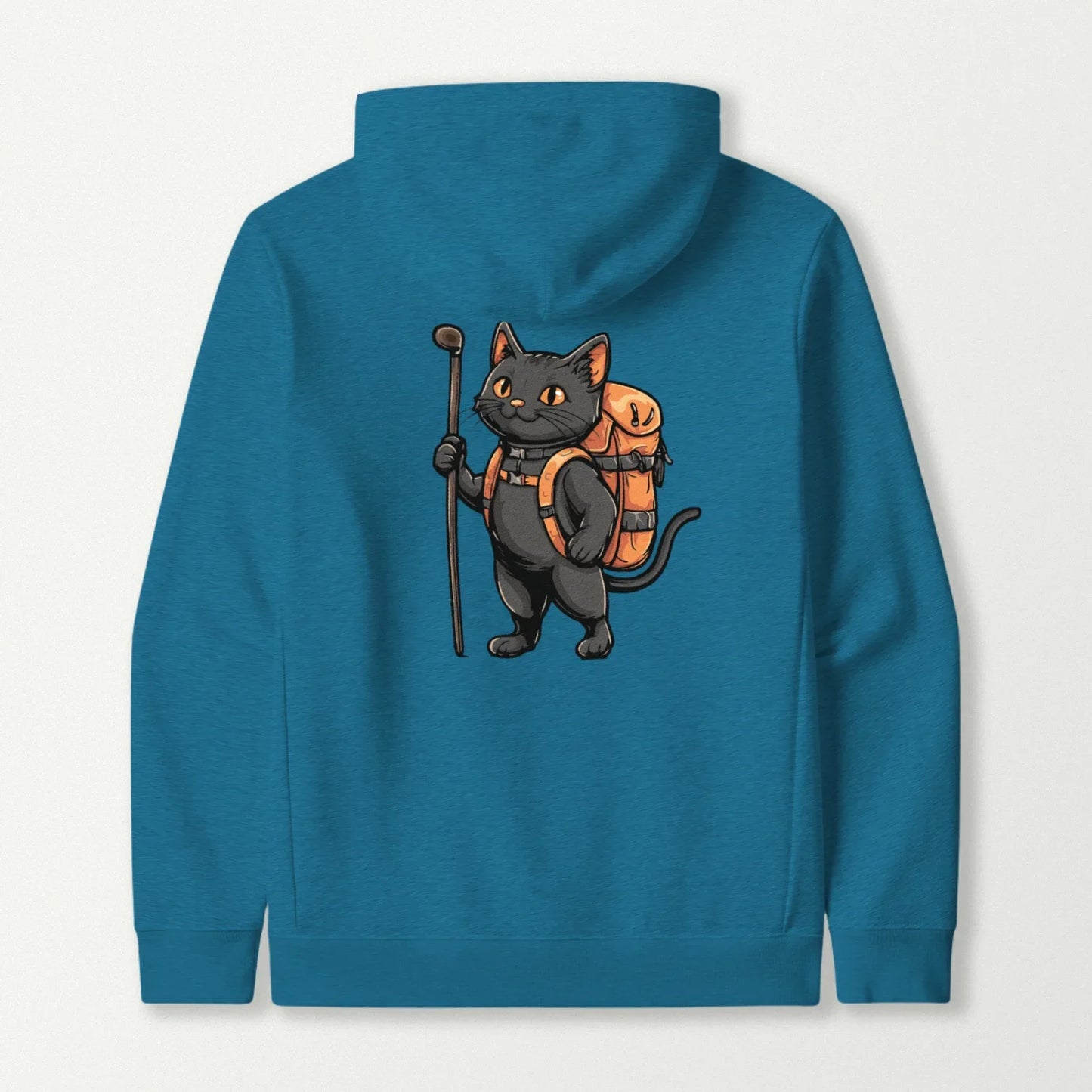 Cat Backpacker Hoodie