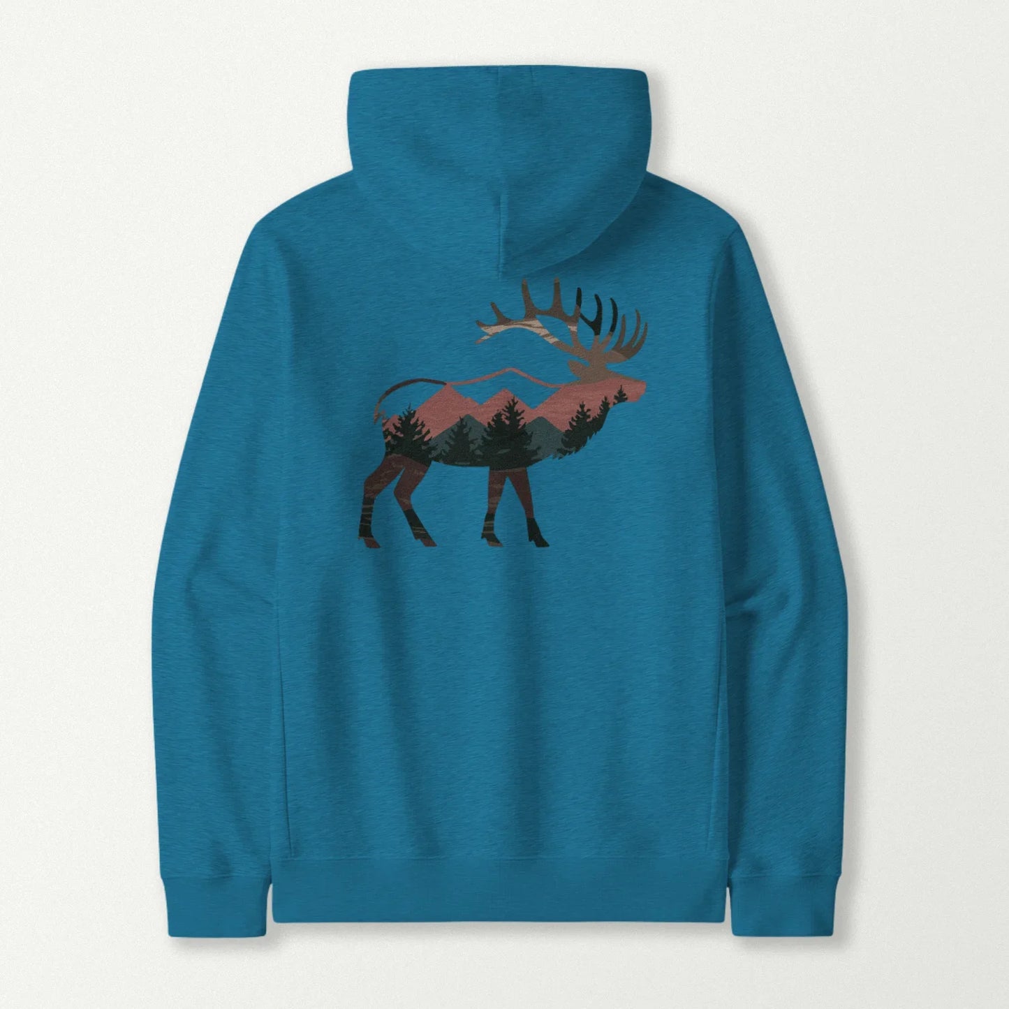 Elk Mountain Forest Hoodie