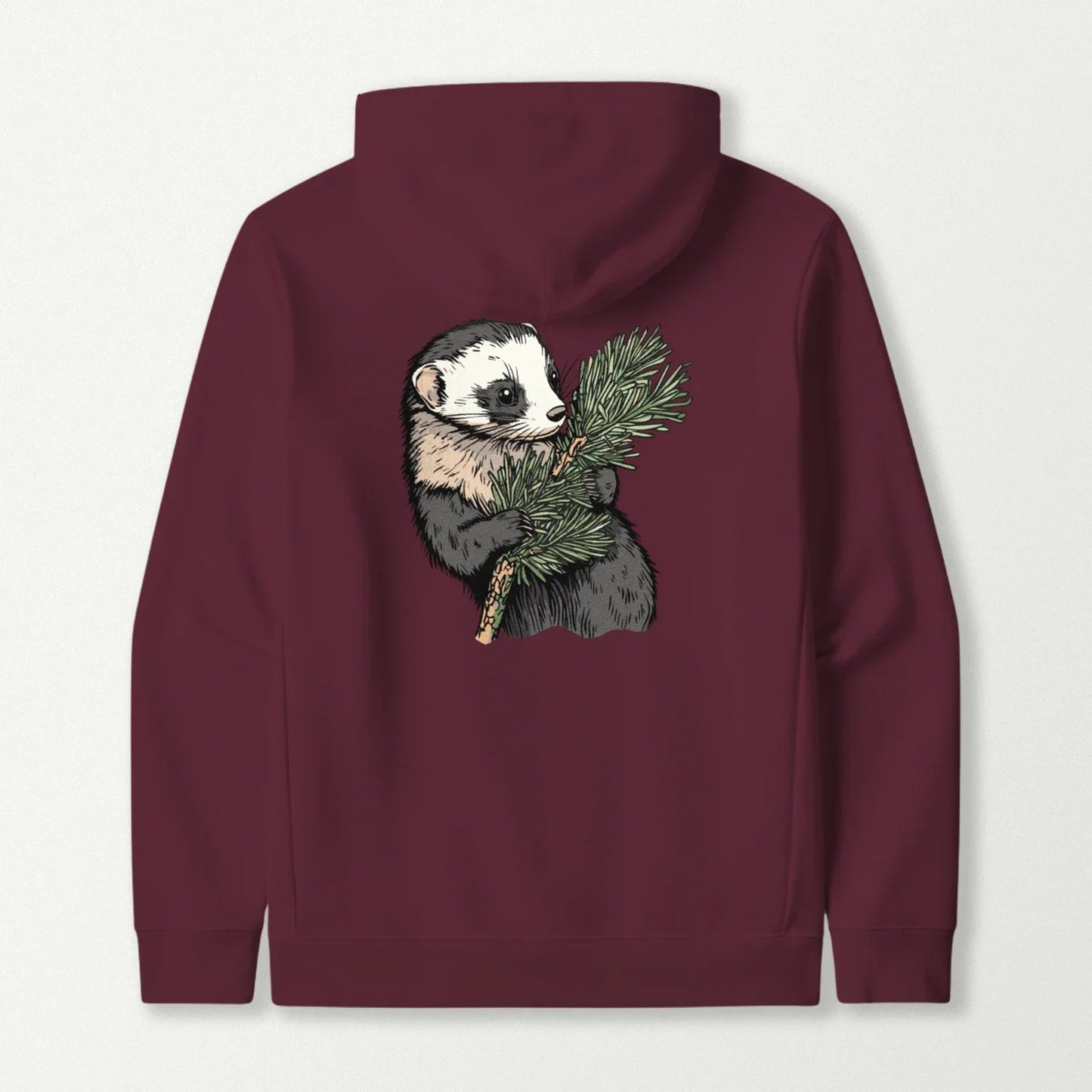 Ferret Tree Hugger Hoodie