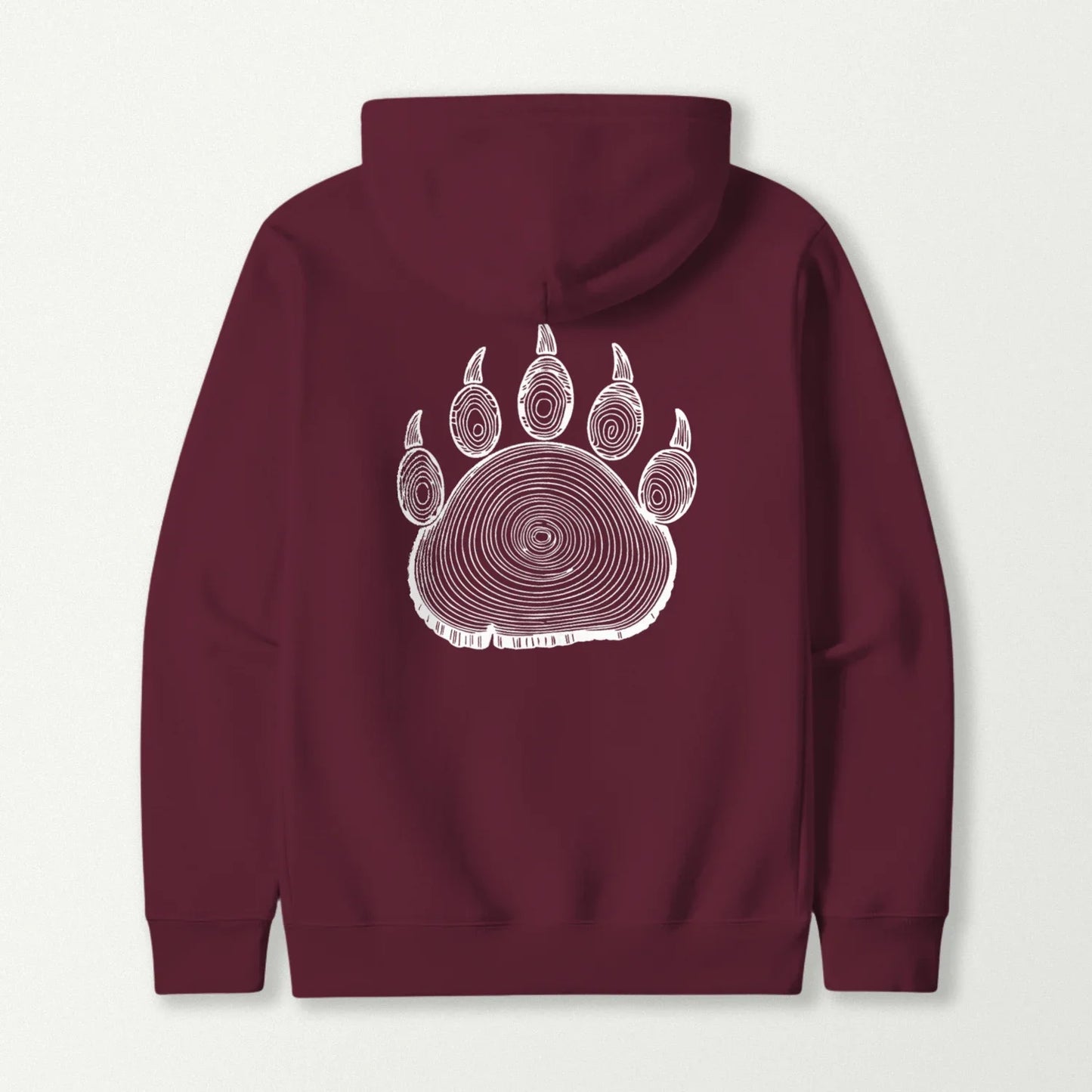 Bear Paw Tree Rings Hoodie