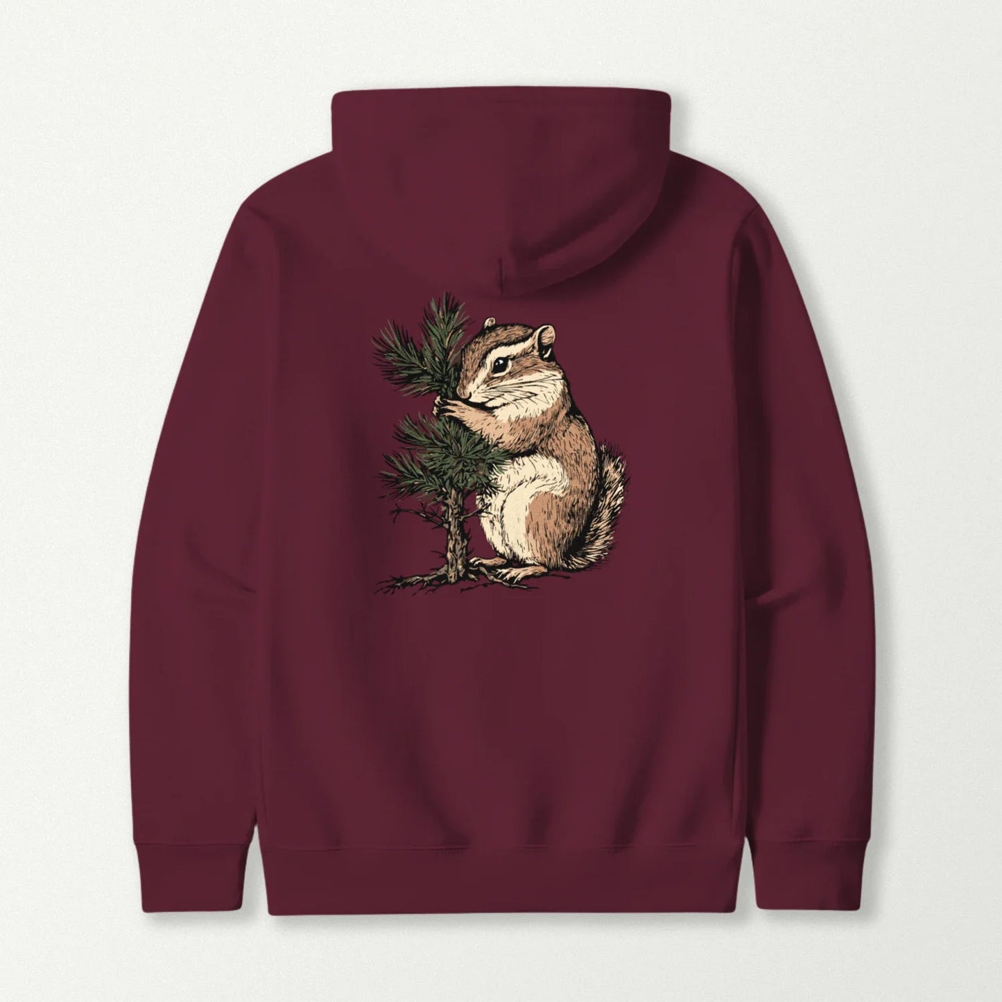 Chipmunk Tree Hugger Hoodie