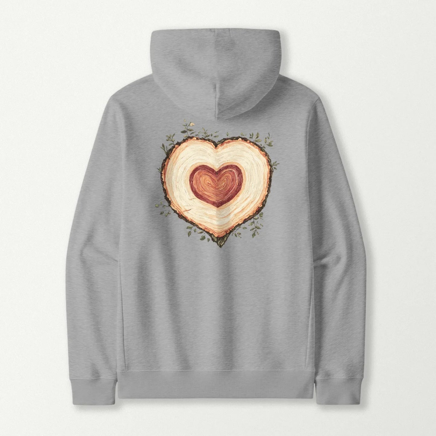 Tree Heart Wood Hoodie