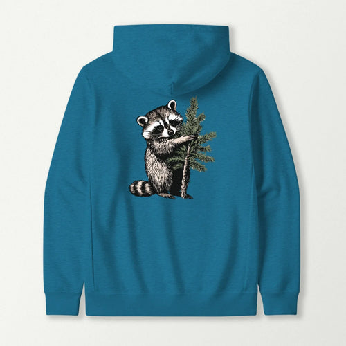 Raccoon Tree Hugger Hoodie