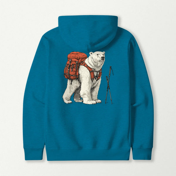 Polar Bear Backpacker Hoodie