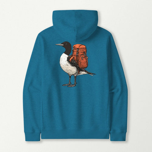 Common Loon Backpacker Hoodie