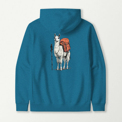 Llama Backpacker Hoodie
