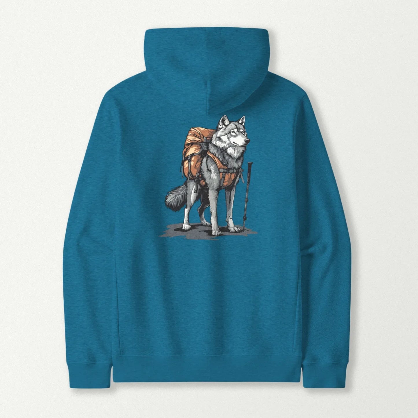 Wolf Backpacker Hoodie