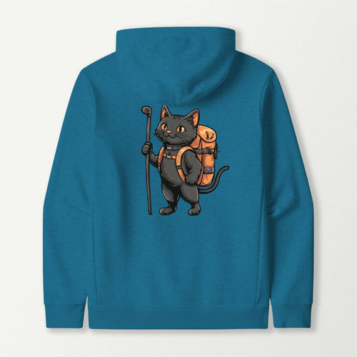 Cat Backpacker Hoodie