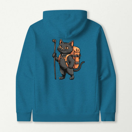 Cat Backpacker Hoodie
