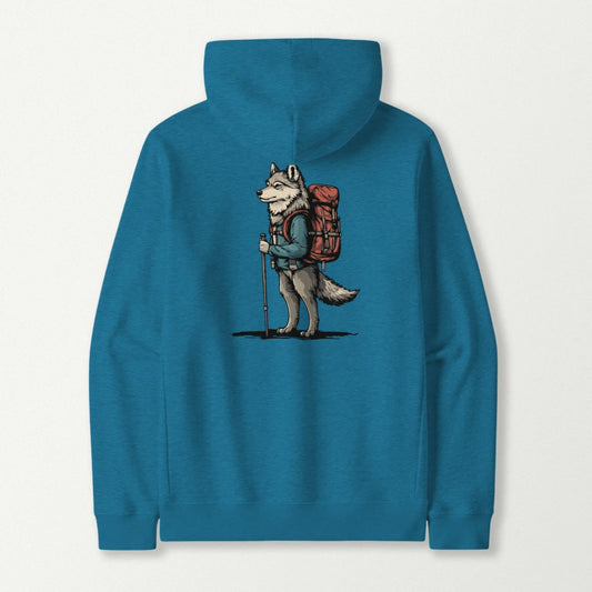 Wolf Backpacker Hoodie