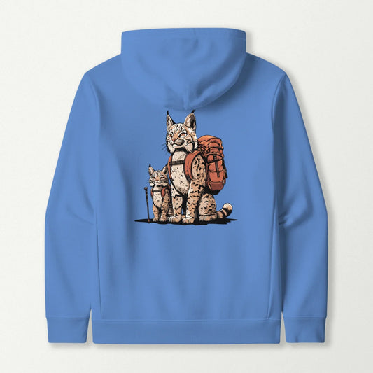 Bobcat Backpacker Family Hoodie