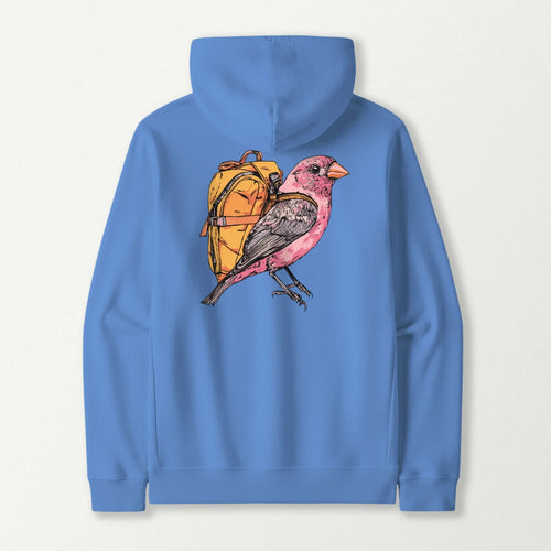 Purple Finch Backpacker Hoodie