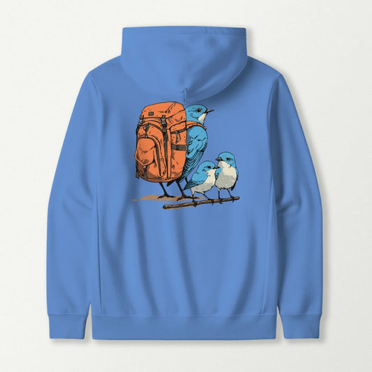 Bluebird Backpacker Family Hoodie