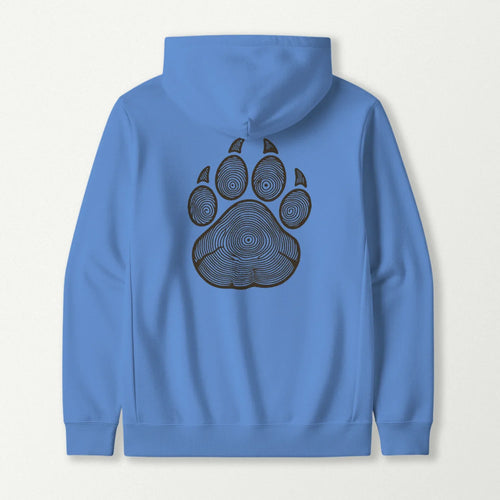 Wolf Paw Tree Rings Hoodie