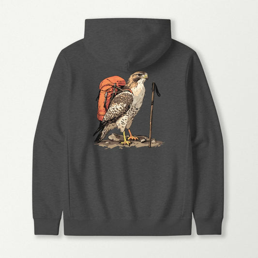 Alaskan Red-tailed Hawk Hoodie