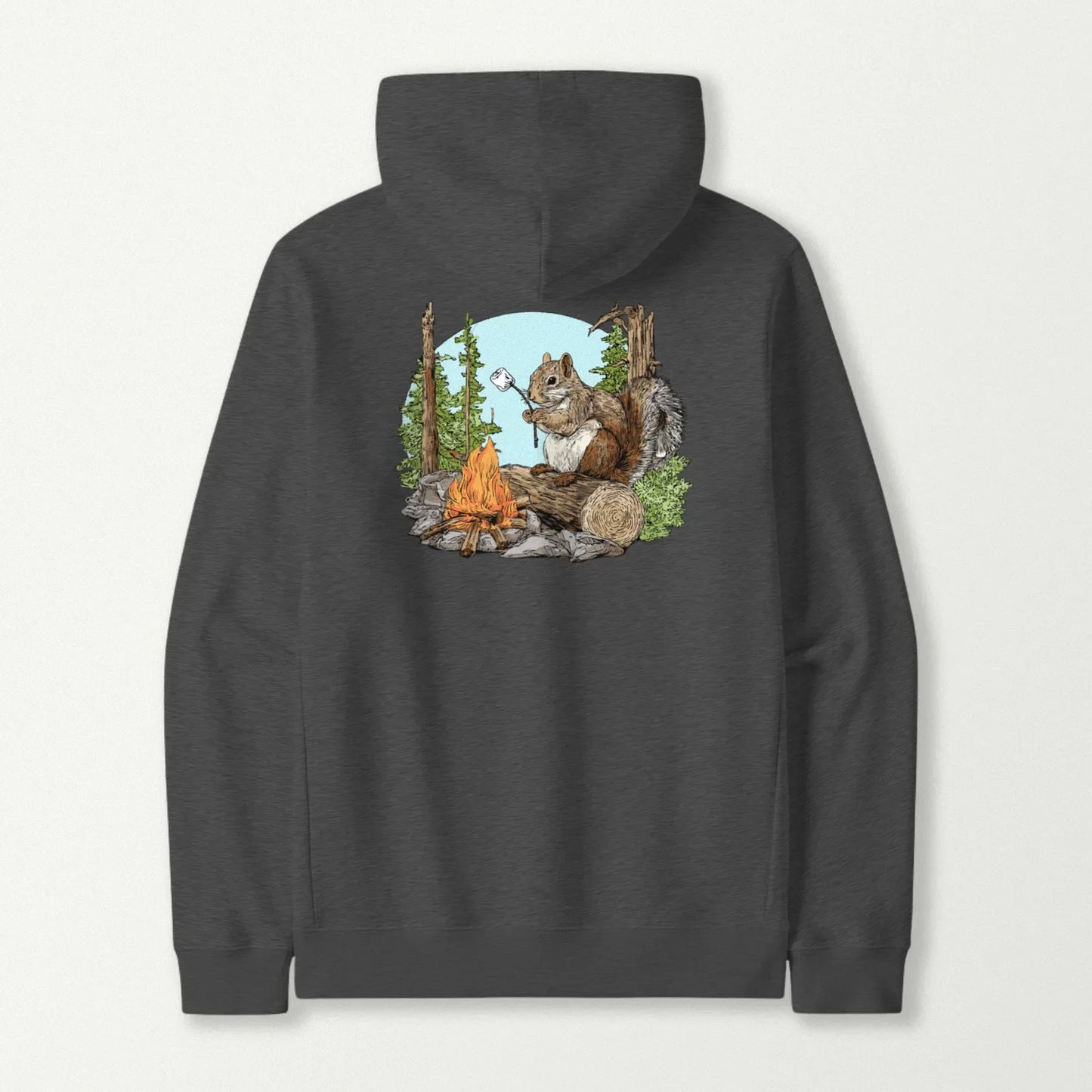 Squirrel Marshmallow Roaster Hoodie