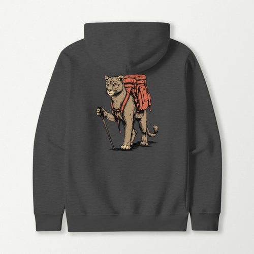 Mountain Lion Backpacker Hoodie