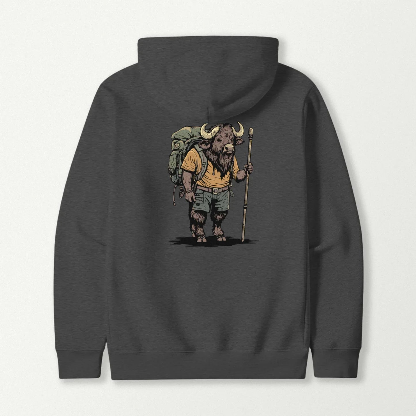 Water Buffalo Backpacker Hoodie