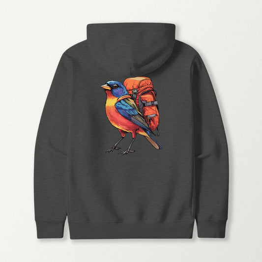 Painted Bunting Backpacker Hoodie