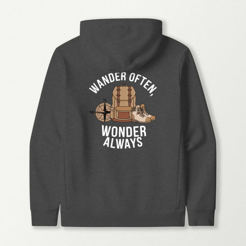Wander Often, Wonder Always Hoodie