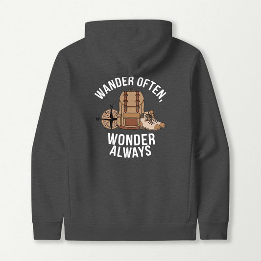 Wander Often, Wonder Always Hoodie