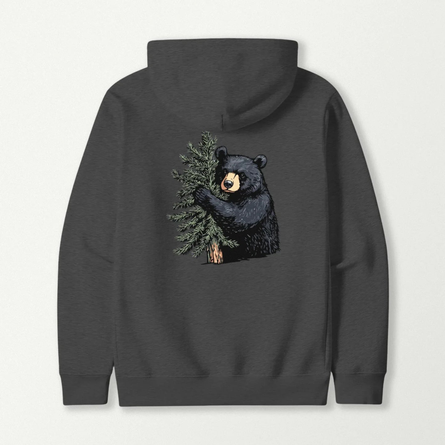 Black Bear Tree Hugger Hoodie