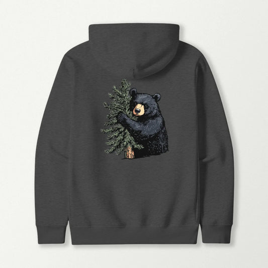 Black Bear Tree Hugger Hoodie