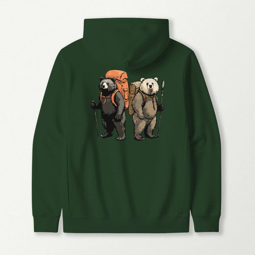 Bear Backpacker Buddies Hoodie