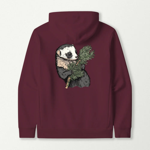 Ferret Tree Hugger Hoodie