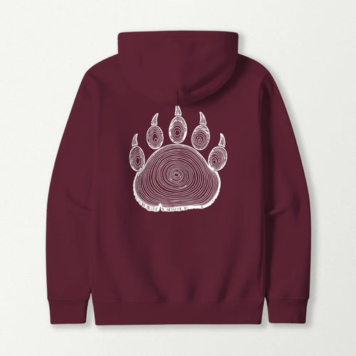 Bear Paw Tree Rings Hoodie