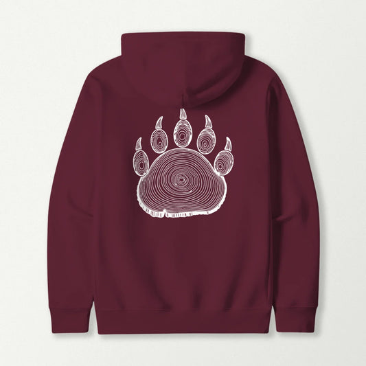 Bear Paw Tree Rings Hoodie