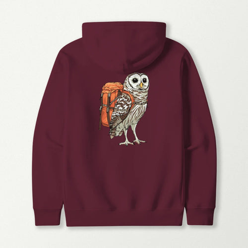 Barred Owl Backpacker Hoodie