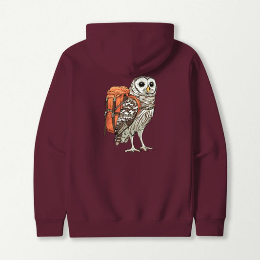 Barred Owl Backpacker Hoodie