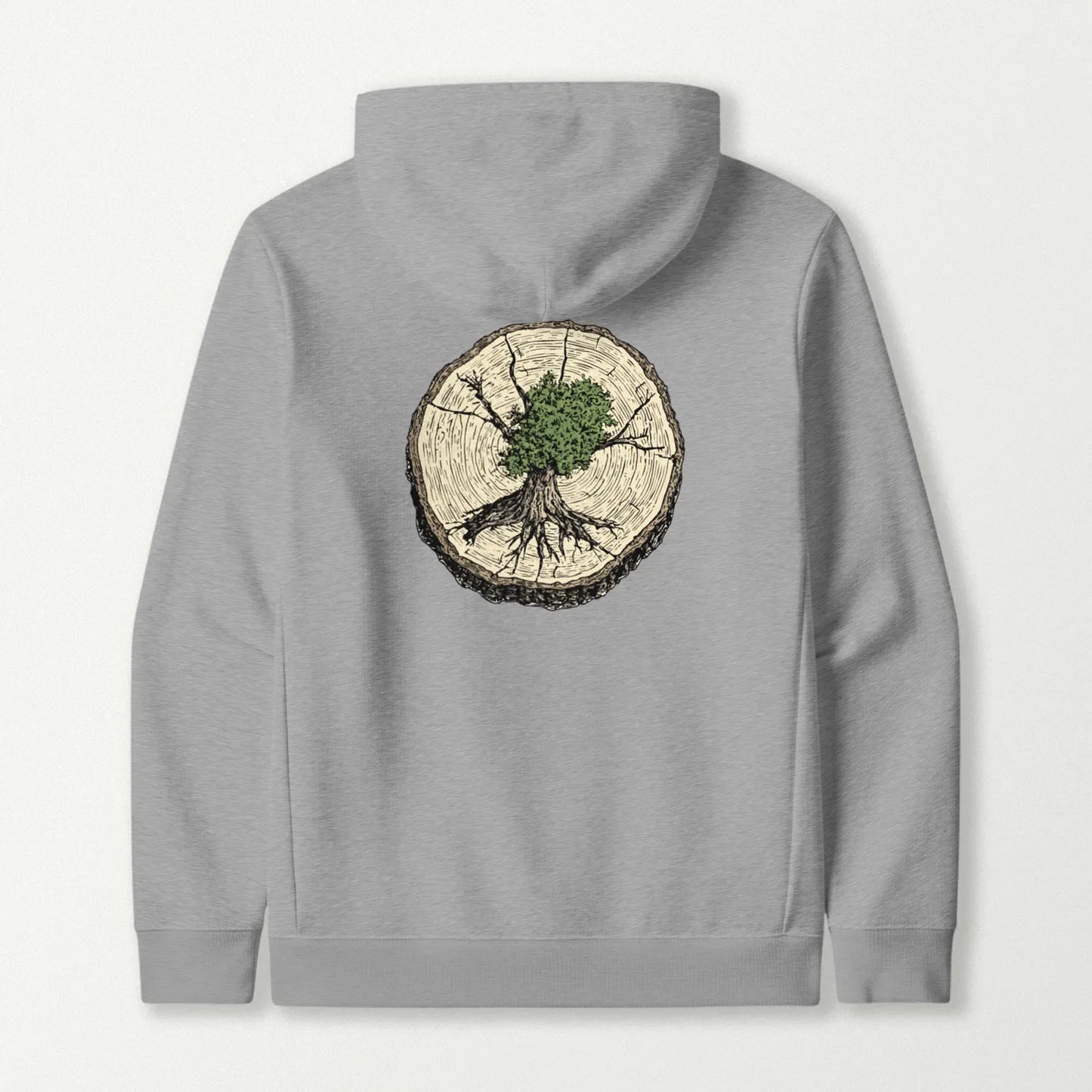 Tree Growing From Tree Hoodie
