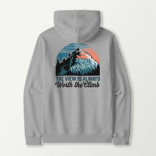 The View Is Always Worth The Climb Hoodie