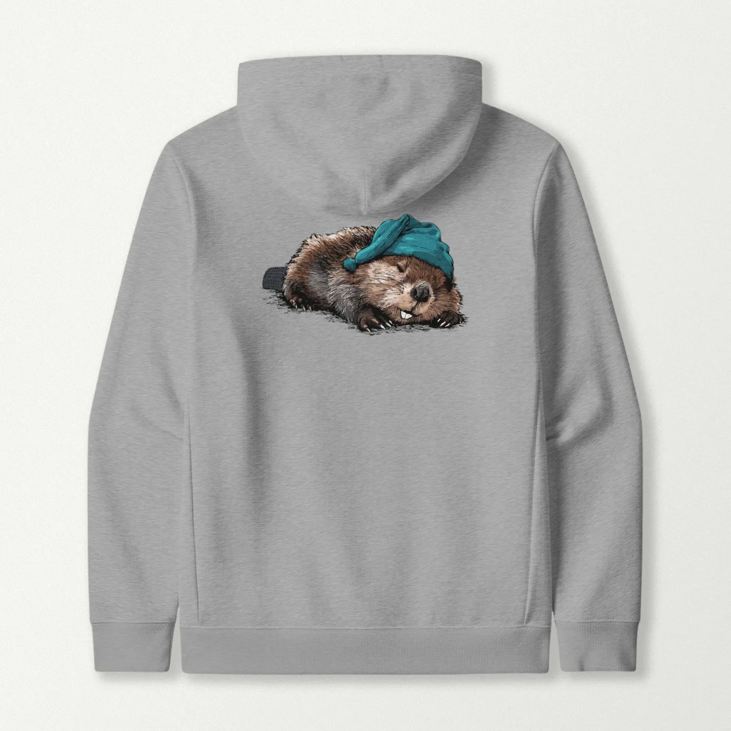 Beaver Sleeper With Night Cap Hoodie