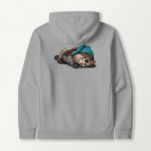Beaver Sleeper With Night Cap Hoodie