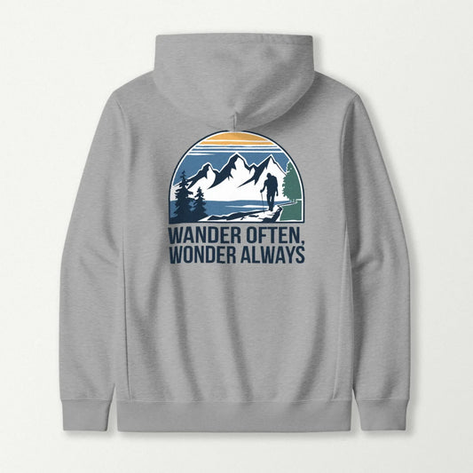 Wander Often, Wonder Always Hoodie