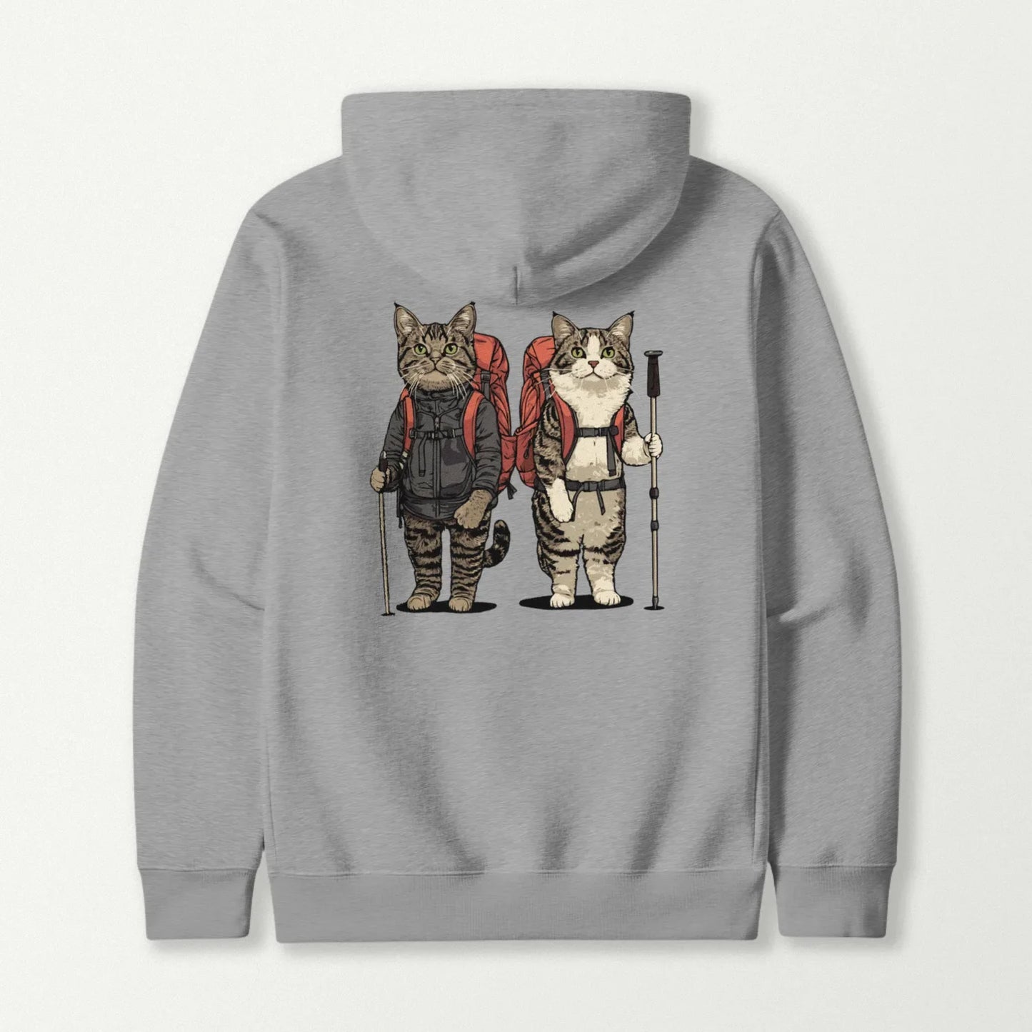 Cat Backpacker Buddies Hoodie