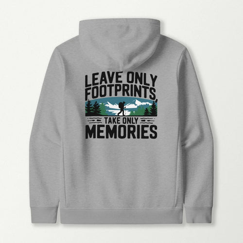 Leave Only Footprints, Take Only Memories Hoodie