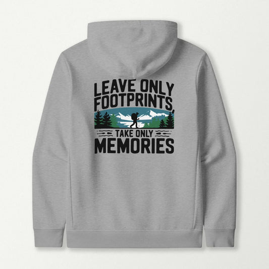 Leave Only Footprints, Take Only Memories Hoodie