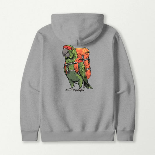 Thick-billed Parrot Backpacker Hoodie
