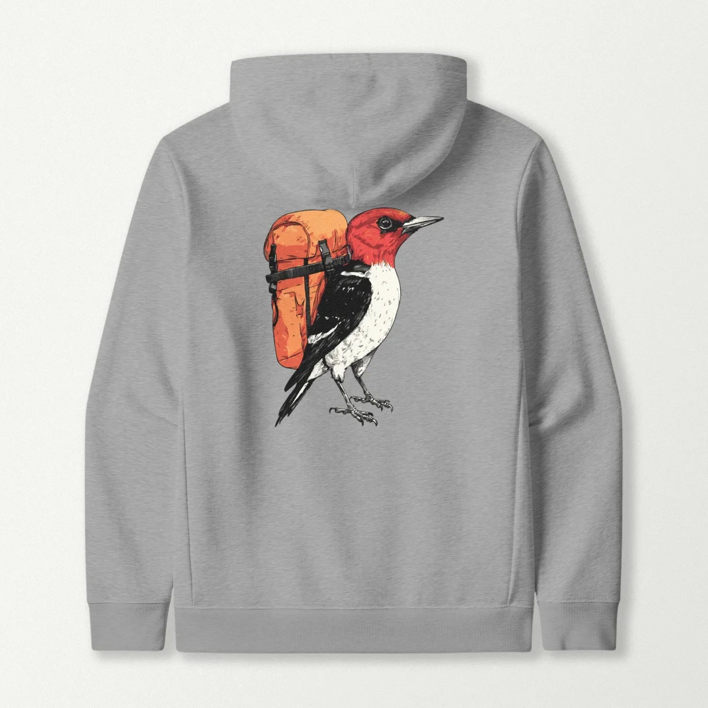 Red-headed Woodpecker Backpacker Hoodie